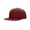 China Custom Front Snapback 5 Panel Hats Flat Peak Medium Profile Snapback wholesale