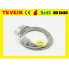 China Datex-Ohmeda SpO2 Extension Cable compatible OXY-C3 adapter cable with round 10pin to DB9 female wholesale
