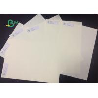 China 100% Virgin Pulp Cream Paper With Duoble Size For Letter Paper on sale