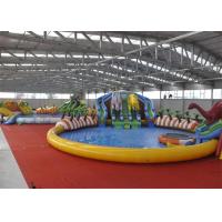 China Giant Outdoor Play Equipment Amazing Inflatable Water Park For Kids on sale