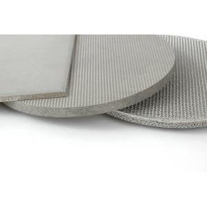 China Cinco camadas do padrão de aço inoxidável aglomerado de Mesh Fluidizing Plates Round Hole do fio supplier