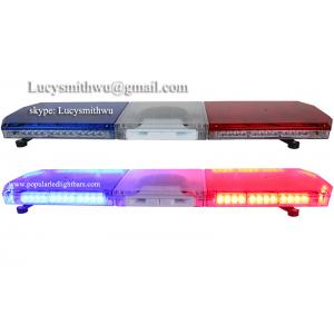 1W 48'' super bright LED warning LED lightbar with speaker , Puentes de luces，BALIZA DE BARRA LED，BARRA DE LUCES ST9000