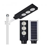 China 6000K LED Solar Street Light 5 Star Luminaires Square High Power Community Lamp With Controller on sale