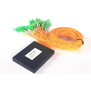 China Тип коробки SC модуля однорежимного 9/125 Splitter волокна PLC OS2 1x32 мини/ABS UPC supplier