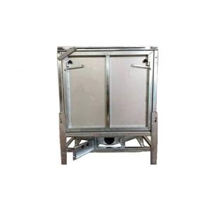 China Galvanised Mild Steel Stacking Ibc Containers / Tote Liquid Containers 1000L supplier