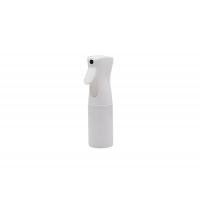 China 200ml PP Reusable Refillable Plastic Spray Bottles White Continuous Mist Spray Pump on sale
