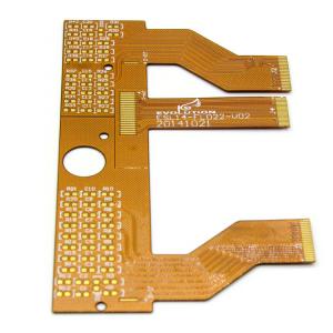 Flex Polyimide Copper Flexible PCB Board , Flexible Circuit Board Standard IPC 2
