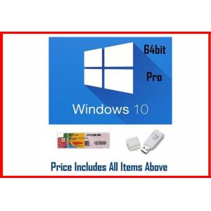 China Win 10 Pro OEM Software / Windows 10 Product Key Code 64 Bit With DVD supplier