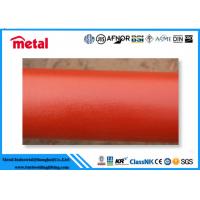 China Seamless Plastic Coated Steel Pipe API 5L GRB / A106 GRB EPOXI 300 Microns on sale