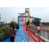 China High Speed Water Slide , Aqua Park Swimming Pool Kids / Adult Body Water Slide wholesale