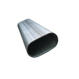 Galvanized Welded Flat Oval Steel Tube 0.2mm-2.5mm S235J S355J