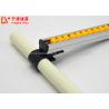 Diameter 28mm Lean Pipe , White Color PE Coated Steel Pipe For Workshop