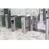 China RFID Card Collector Access Control Turnstiles 304 Stainless Steel Dropbox Cabin Type wholesale