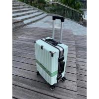 China TSA Lock Practical ABS Hard Trolley , Polyester Lining PC Luggage Bag on sale
