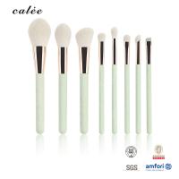 China 8pcs Straw Handle Cosmetic Brush, Synthetic Hair Makeup Brush Gift Set on sale