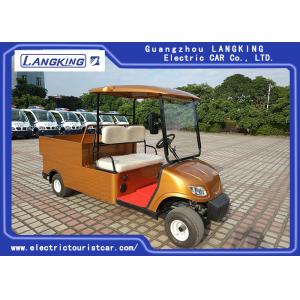 China 48V 3KW DC Motor Electric 2 Seater Golf Buggy Battery Operated CE Cetification wholesale
