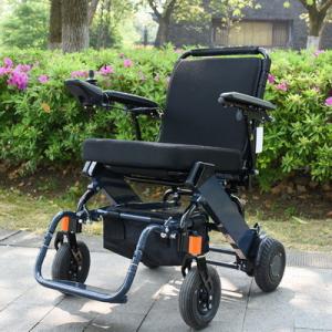 Lithium Battery Folding Wheelchairs Lightweight With Brushless Motor