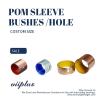 China Oil Free Steel Back Plastic POM Layer Split Sliding Sleeve Bushing wholesale