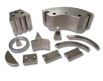 Commercial Custom Shaped Magnets / Bonded Ndfeb Magnet ±0.03mm Mechanical