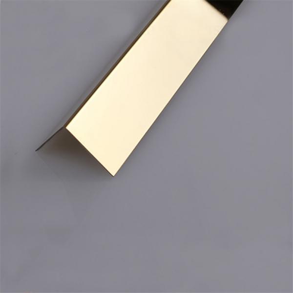 supply free sample curved tile trim L shaped stainless steel trim edge