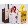 China Die Cutting Non Woven Packaging Bag , Promotional Shopping Bag Heat Seal wholesale