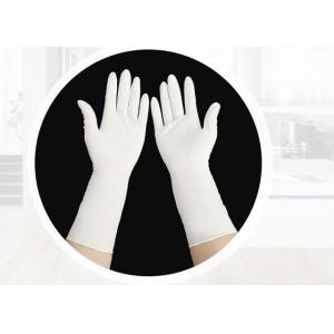 Food Grade Disposable Nitrile Glove Medical Exam 300MM White Nitrile Glove