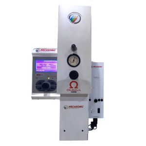 China Low Noise Level Ultrasonic Plastic Welding Machine with 80*100mm Welding Area and Easy Operation wholesale