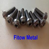 China Blue Anodized Titanium Bolts Vietnam Motorcycle Titanium Bolt M10*30mm for sale