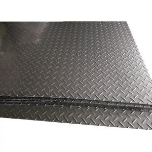 Q235 Galvanized Metal Chequered Plate 3m-6m PPGI Checker Plate Metal Sheet