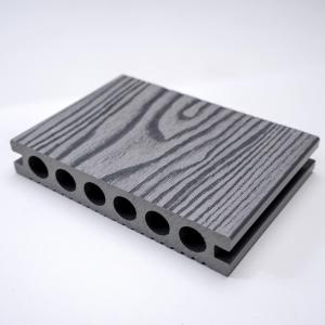 Wpc Outdoor Flooring Decking Wood Plastic Composite Decorative Exterior Outdoor Fluted Wpc Panel Board