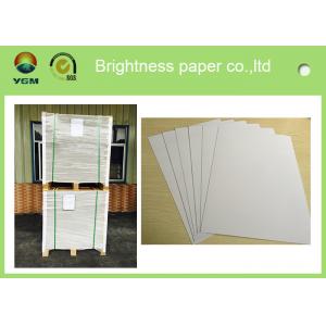 China Anti Curl Thin Mill Board Paper , A4 Cardboard Sheets One Side Coated supplier