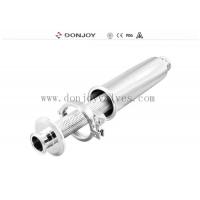 China DONJOY 100 Mesh Stainless Steel Sanitary Strainer 2 Filter Straight Type Quick Ship on sale