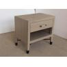 Oak wood veneer HPL top wooden grey color night stand,bed side table