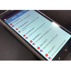 China Sistema multi de Android 6,0 de las idiomas de la máquina de aprendizaje de la traducción del reconocimiento de voz on sale