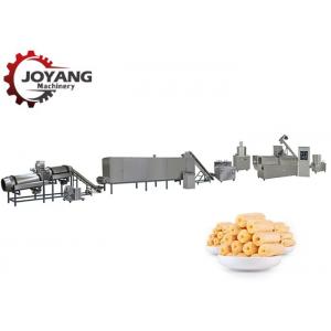 la cadena de producción del bocado de la almohada del relleno de la base 120-150kg/h maíz sopla haciendo la máquina