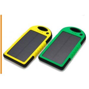 2016 Solar Power Bank 4000mAh Waterproof Powerbank Cargador Portable Solar Charger for Cell Phones