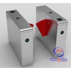 50w Indoor Outdoor Turnstile Web Based IP Biometric Acess Automated Security Gates
