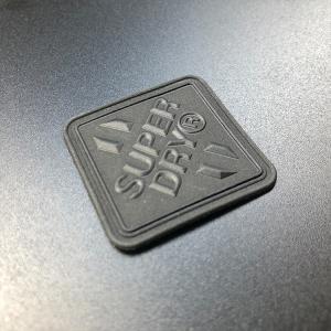 Custom Reflective Rubber Badge Embossed 3D TPU Badge for Fabric