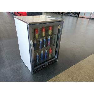China 108L Mini Single Glass Door Wine Fridge Bar Bottle Beer Display Chiller supplier