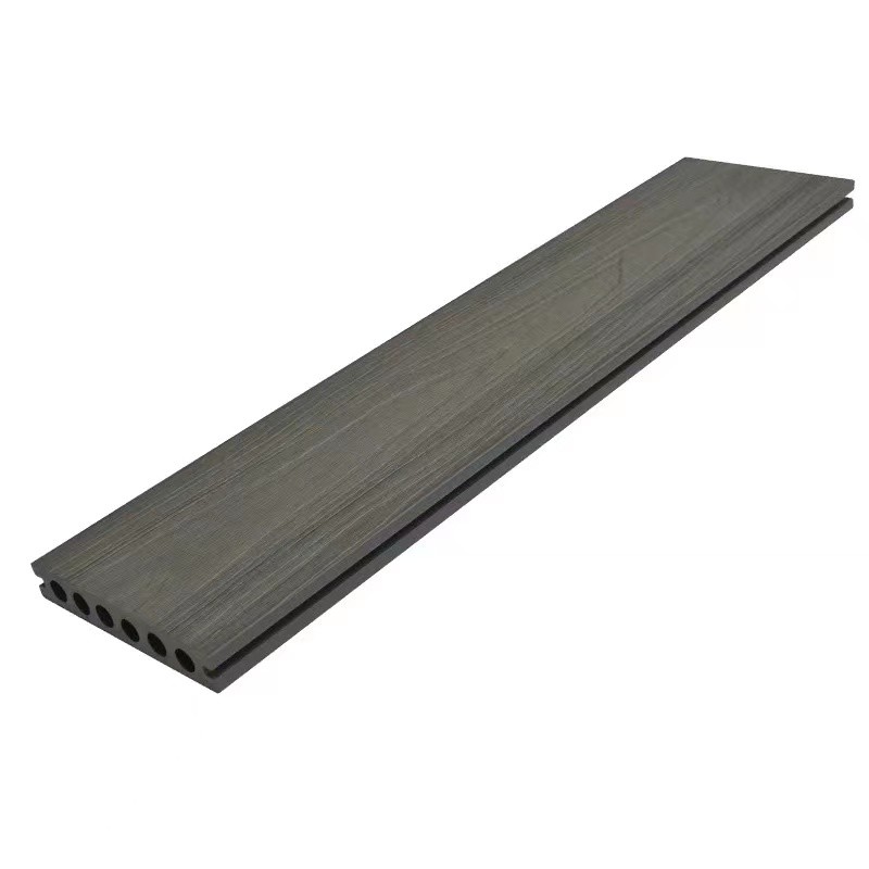 China Resiste do Decking impermeável da extrusão dos insetos a plataforma artificial 134 x 24mm da madeira serrada WPC Co supplier
