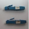 China Blue Fiber Optic Connectors LC/UPC SM , LC Embedded Quick SM Connector wholesale