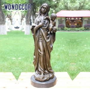 3D Design Bronze Statues Sculpture 170cm Woman Holding A Child