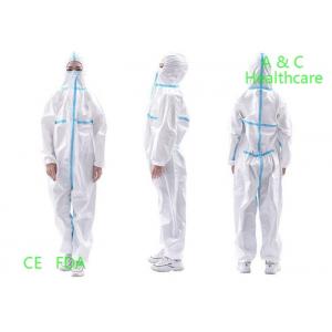 China Virus Surgical Disposable Protective Coverall Disposable Painting Overalls wholesale