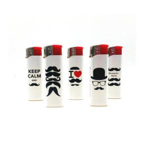 China Customizable Cigarette Electric Lighter with Plastic Wrapped Sticker 's Best supplier