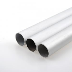 China Electrophoresis Round Aluminum Tubing 6063 T5 Aluminium Pipe Silver Black supplier