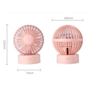 Portable Battery Operated Cooling Fan , Hand Held Electric Fan No Noise Running