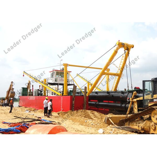 Control dual del PLC de la draga 955kw 325kw de la succión del cortador de los motores de la recuperación