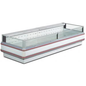 China 1000L Supermarket Island Freezer Open Top R22 / R404a With Singal Side supplier
