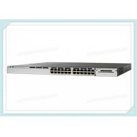 China Cisco Switch WS-C3850-24P-E  24 * 10/100/1000 Ethernet POE+ Ports IP Service Managed Stackable Switch Layer 3 on sale