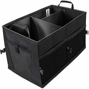 Vehicle Sedan Interior Collapsible Cargo Organizer / Suv Trunk Storage Organizers